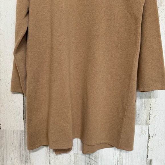 J. Crew Sophie Tan Blazer Jacket Sweater Open Front Merino Wool Blend Size S - Picture 10 of 12